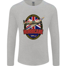 Hawker Hurricane Flying Legend Mens Long Sleeve T-Shirt Sports Grey