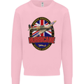 Hawker Hurricane Flying Legend Mens Sweatshirt Jumper Light Pink
