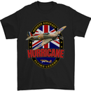 Hawker Hurricane Flying Legend Mens T-Shirt Cotton Gildan Black