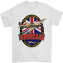 Hawker Hurricane Flying Legend Mens T-Shirt Cotton Gildan White