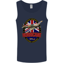 Hawker Hurricane Flying Legend Mens Vest Tank Top Navy Blue