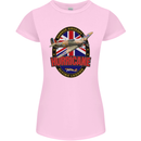 Hawker Hurricane Flying Legend Womens Petite Cut T-Shirt Light Pink