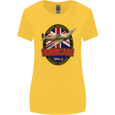 Hawker Hurricane Flying Legend Womens Wider Cut T-Shirt Yellow