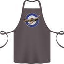 Hawker Hurricane With RAF Ensign Cotton Apron 100% Organic Dark Grey