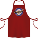Hawker Hurricane With RAF Ensign Cotton Apron 100% Organic Maroon