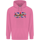 Hawker Hurricane with the Union Jack Childrens Kids Hoodie Azalea