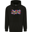 Hawker Hurricane with the Union Jack Childrens Kids Hoodie Black