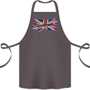 Hawker Hurricane with the Union Jack Cotton Apron 100% Organic Dark Grey