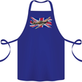 Hawker Hurricane with the Union Jack Cotton Apron 100% Organic Royal Blue