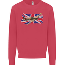Hawker Hurricane with the Union Jack Kids Sweatshirt Jumper Heliconia