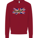 Hawker Hurricane with the Union Jack Kids Sweatshirt Jumper Red