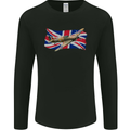 Hawker Hurricane with the Union Jack Mens Long Sleeve T-Shirt Black