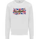 Hawker Hurricane with the Union Jack Mens Sweatshirt Jumper White