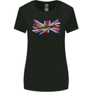 Hawker Hurricane with the Union Jack Womens Wider Cut T-Shirt Black