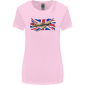 Hawker Hurricane with the Union Jack Womens Wider Cut T-Shirt Light Pink