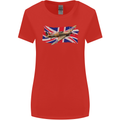 Hawker Hurricane with the Union Jack Womens Wider Cut T-Shirt Red