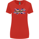 Hawker Hurricane with the Union Jack Womens Wider Cut T-Shirt Red
