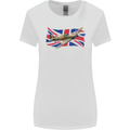 Hawker Hurricane with the Union Jack Womens Wider Cut T-Shirt White
