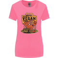 Heading to Vegan Town Funny Turkey Womens Wider Cut T-Shirt Azalea