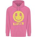 Headphones DJ Life Acid Face Vinyl Decks Mens 80% Cotton Hoodie Azelea