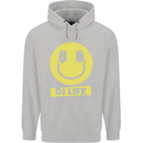 Headphones DJ Life Acid Face Vinyl Decks Mens 80% Cotton Hoodie Sports Grey