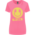 Headphones DJ Life Acid Face Vinyl Decks Womens Wider Cut T-Shirt Azalea