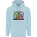 Healthy Green Hearted Avocado Funny Health Childrens Kids Hoodie Light Blue