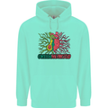 Healthy Green Hearted Avocado Funny Health Childrens Kids Hoodie Peppermint