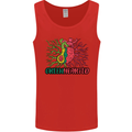 Healthy Green Hearted Avocado Funny Health Mens Vest Tank Top Red