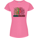 Healthy Green Hearted Avocado Funny Health Womens Petite Cut T-Shirt Azalea