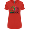 Healthy Green Hearted Avocado Funny Health Womens Wider Cut T-Shirt Red