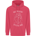 Heart Attack Recovery Survivor Childrens Kids Hoodie Heliconia