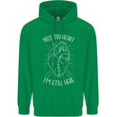 Heart Attack Recovery Survivor Childrens Kids Hoodie Irish Green