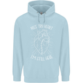 Heart Attack Recovery Survivor Childrens Kids Hoodie Light Blue