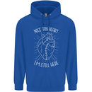 Heart Attack Recovery Survivor Childrens Kids Hoodie Royal Blue