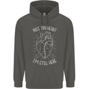 Heart Attack Recovery Survivor Childrens Kids Hoodie Storm Grey