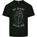 Heart Attack Recovery Survivor Kids T-Shirt Childrens Black