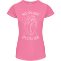 Heart Attack Recovery Survivor Womens Petite Cut T-Shirt Azalea