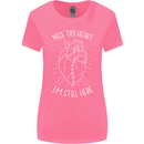 Heart Attack Recovery Survivor Womens Wider Cut T-Shirt Azalea