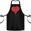 Heart Boxing Gloves Boxer MMA Muay Thai Cotton Apron 100% Organic Black
