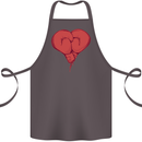 Heart Boxing Gloves Boxer MMA Muay Thai Cotton Apron 100% Organic Dark Grey