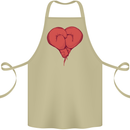 Heart Boxing Gloves Boxer MMA Muay Thai Cotton Apron 100% Organic Khaki