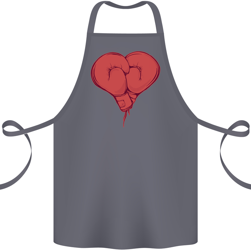 Heart Boxing Gloves Boxer MMA Muay Thai Cotton Apron 100% Organic Steel