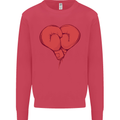 Heart Boxing Gloves Boxer MMA Muay Thai Kids Sweatshirt Jumper Heliconia