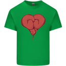 Heart Boxing Gloves Boxer MMA Muay Thai Kids T-Shirt Childrens Irish Green