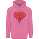 Heart Boxing Gloves Boxer MMA Muay Thai Mens 80% Cotton Hoodie Azelea