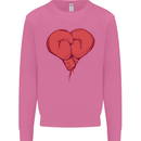 Heart Boxing Gloves Boxer MMA Muay Thai Mens Sweatshirt Jumper Azalea