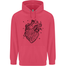 Heart Diagram Childrens Kids Hoodie Heliconia