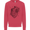 Heart Diagram Kids Sweatshirt Jumper Heliconia