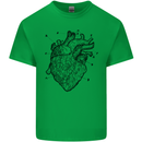 Heart Diagram Kids T-Shirt Childrens Irish Green